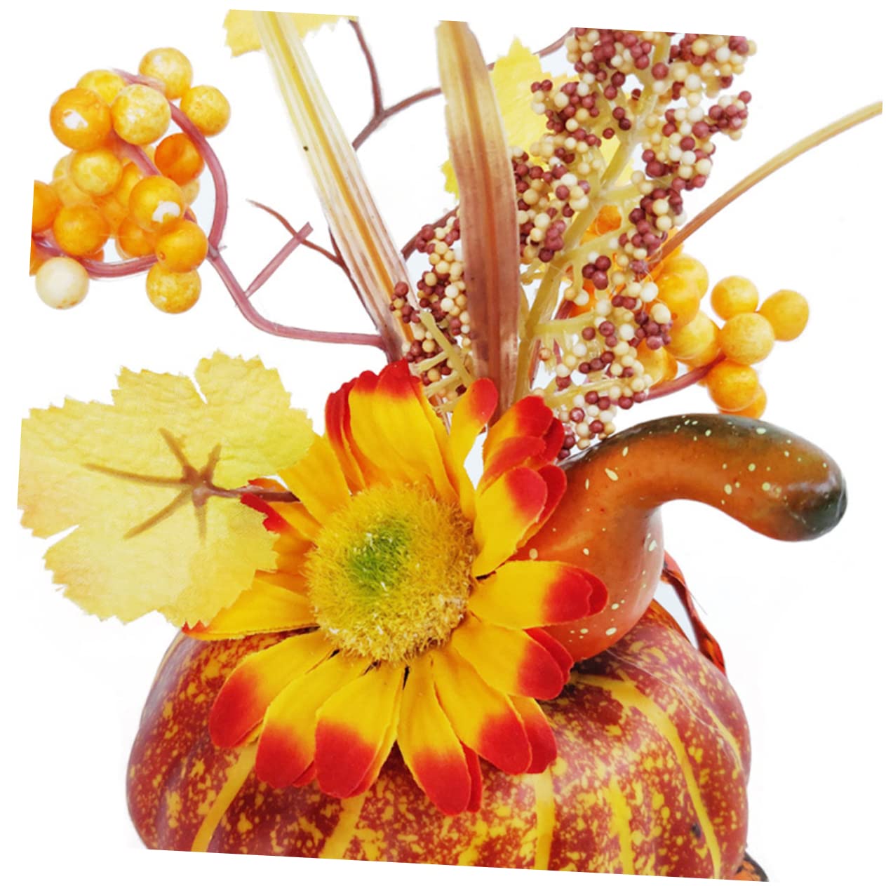 TOPBATHY 6 STK Kürbis- Ahornblatt-Girlande Riesiger Gefälschter Kürbis Künstliche Kürbisdekoration Halloween Kürbis Dekorationen Ornamente Halloween-kürbis-Ornament Laternendekor