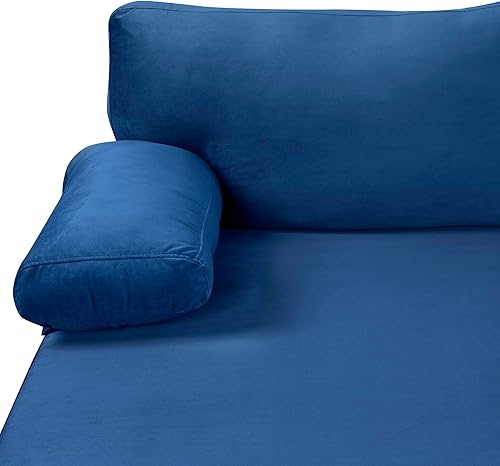 Miniatura 167 de Sofá modular moderno en forma de L, con diván extra ancho y patas doradas Gris,Negro -,Verde,Naranja,Gris oscuro,marino,Púrpura