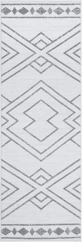 Vista 17 de Zacoo Runner Rug 2x6 Moroccan Throw Rugs with Rubber Backing Washable Rugs Non Slip Carpet Kitchen Rugs Bohemian Rug Soft Rug No Shedding Floor Mats