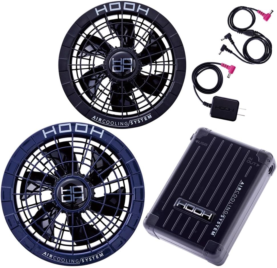 [まもる君] 村上被服 快適ウェア ファン バッテリーセット 2025年モデル パールネイビー V2801 V2802 洗えるファン