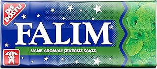 Falim Kaugummi Minzaroma, zuckerfrei, 100 Stück