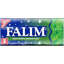 Falim Chewing Gum Mint Flavor sugar free 20 x 5 pieces / 140 g box
