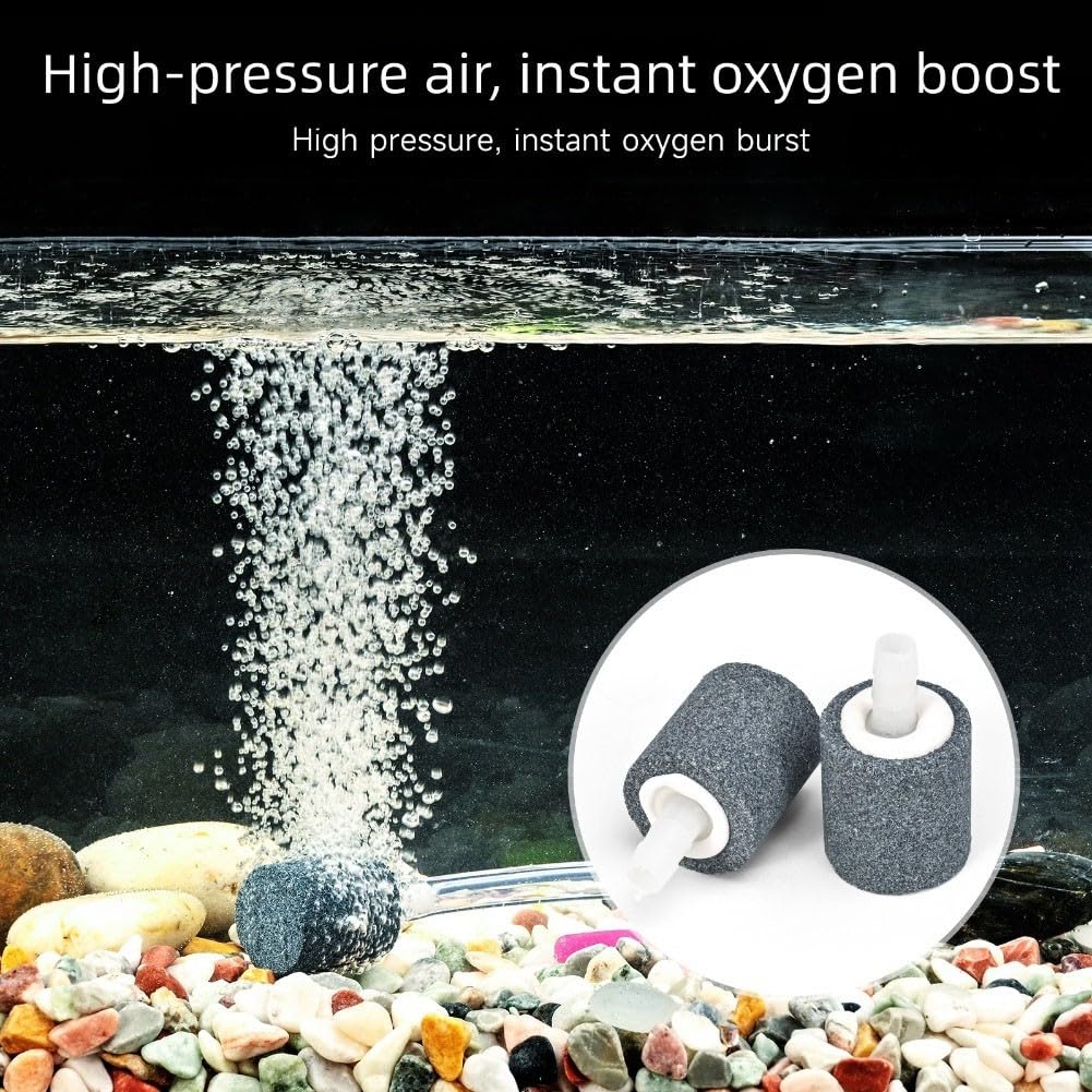 Aeratore ricaricabile da pesca 2200/4000 mAh, 3-5L/min AC/DC ossigenatore d'aria con luce LED per acquario, stagno, campeggio, doccia