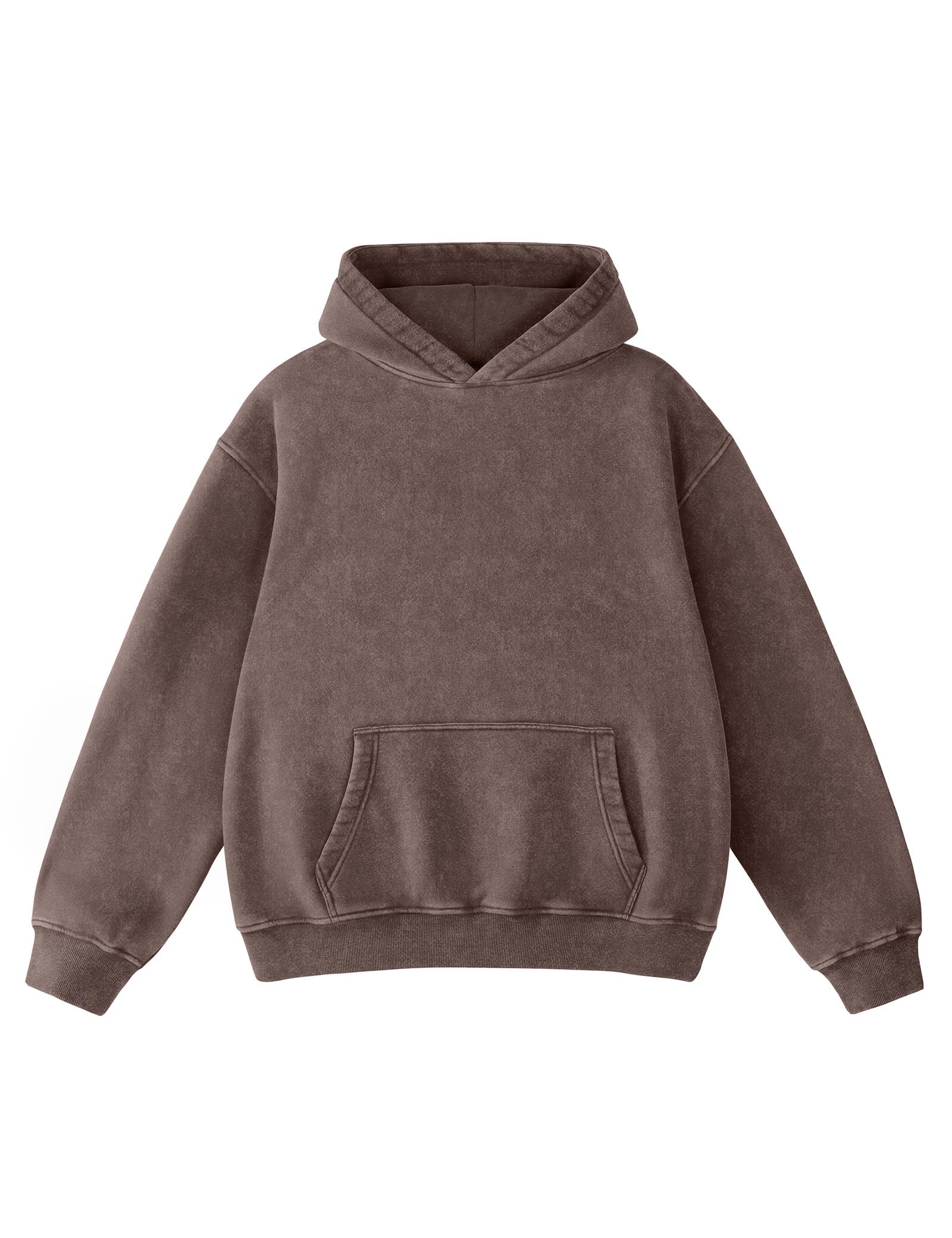 Hatant Oversized Hoodie Sweatshirts for Men Couples Heavyweight Hoodies Pullover Vintage Mens Acid Wash Sweaters Clothes 2026