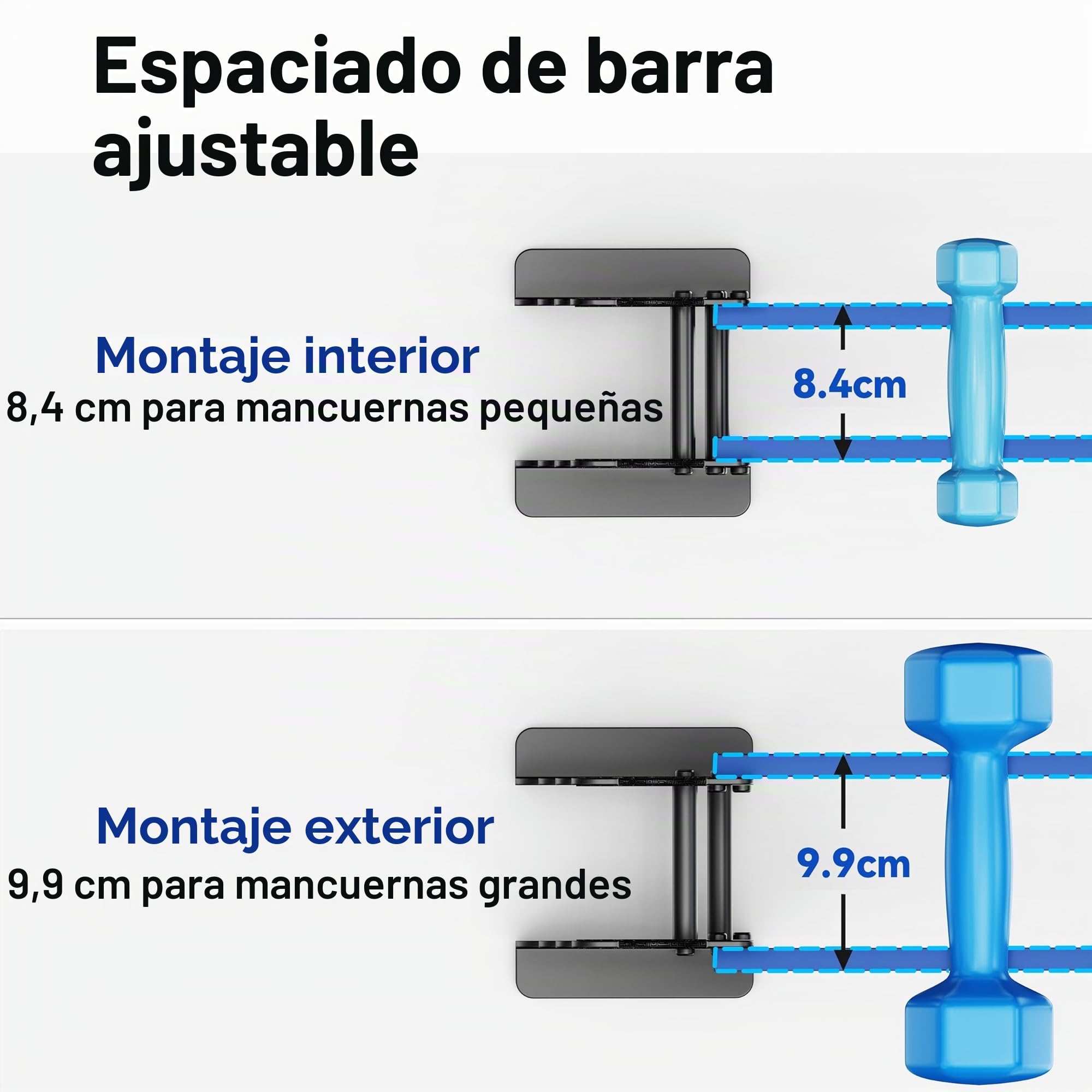 Soporte para mancuernas de 4 niveles para gimnasio en casa, estante compacto para mancuernas, pesas libres, estante de almacenamiento de acero resistente para neopreno y mancuernas hexagonales