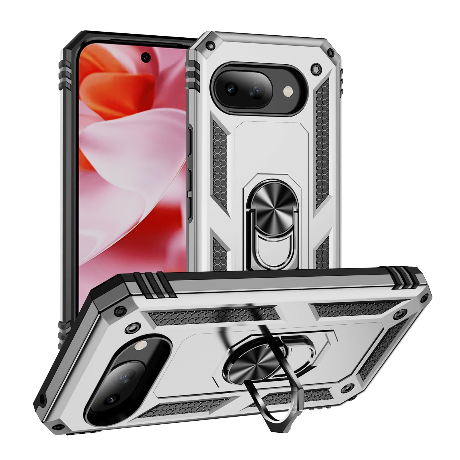 Per Pixel 9a Custodia rigida opaca ultrasottile semplice per Google Pixel 9a Pixel 9 9 Pro 5G Cover posteriore per PC anti-impronte  202192403