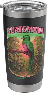 Guatemala Chapin Atitlan Quetzal Antigua Tradicional 502 Stainless Steel Insulated Tumbler