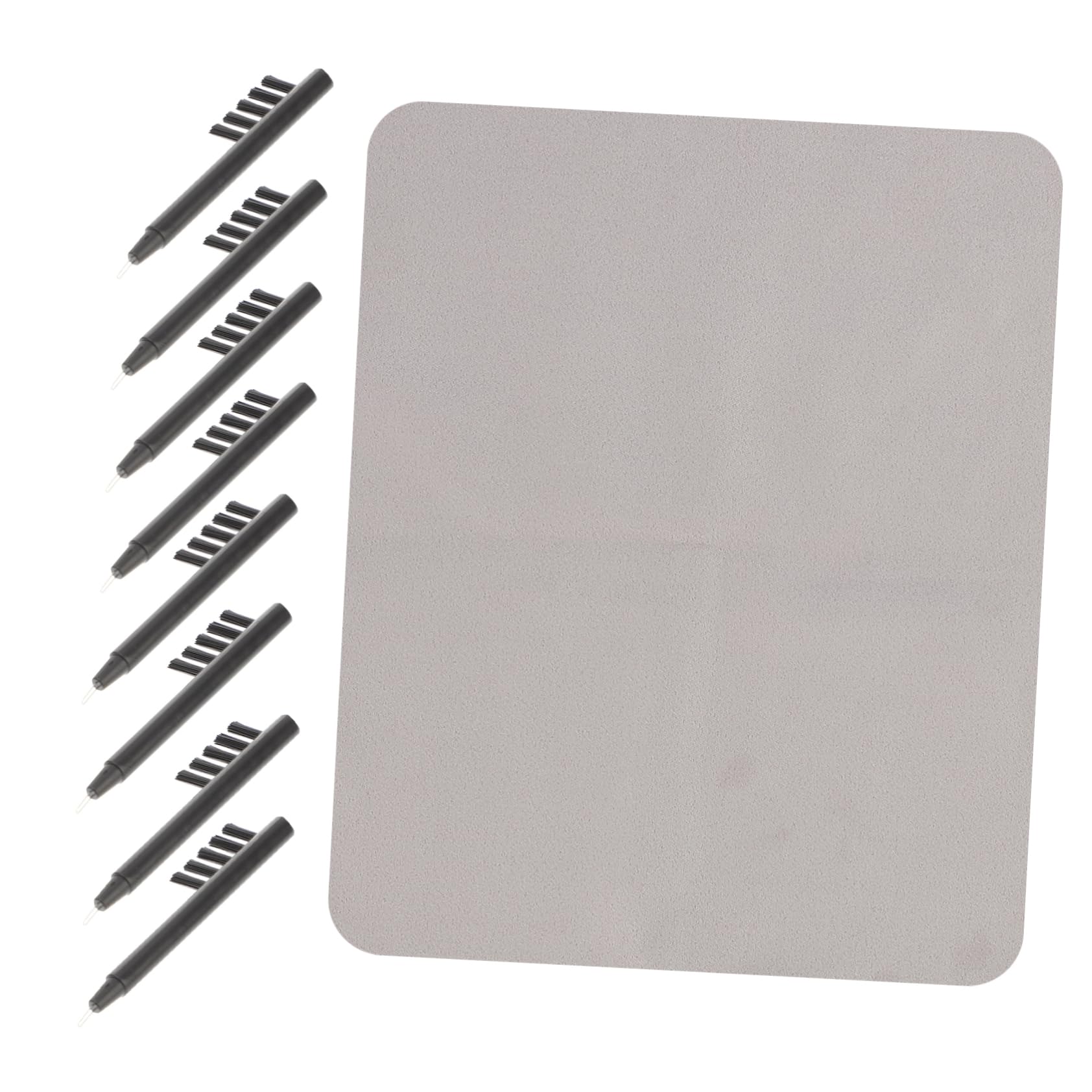 FOMIYES Cleaning Brushes 9pc Set Cleaning Cloths Universal Tools Abs Fabric Accessories Random