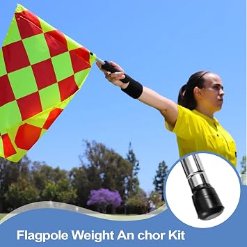 Flagpole Weights for Wind Rubber Hardware Stainless Steel Mooring