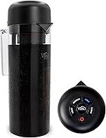 Vinci Express 2 Electric Cold Brew Coffee Maker: 37oz Fast Brew in 10-25 Min, Patented Circle Flow, Low-Acid, 3 Strengths, Self-Cleaning (Plastic Carafe)