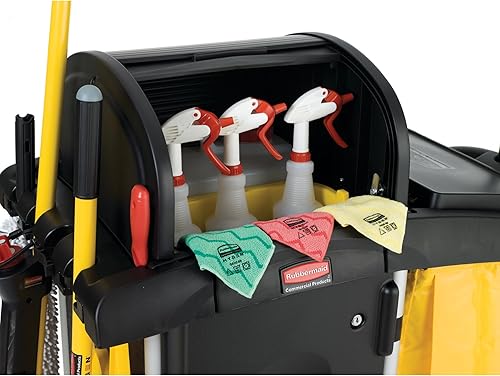 Miniatura 9 de Carro utilitario comercial Rubbermaid Bolsa Amarilla con cierre, Regular, 1