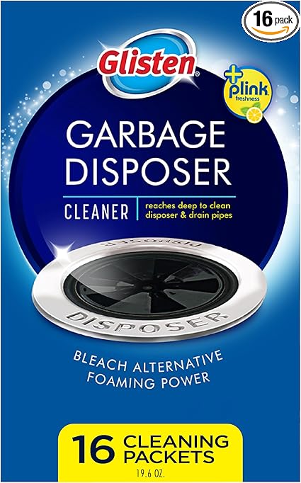 Gar e Disposer Cleaner and Freshener with Foaming Action Helps Remove Buildup.