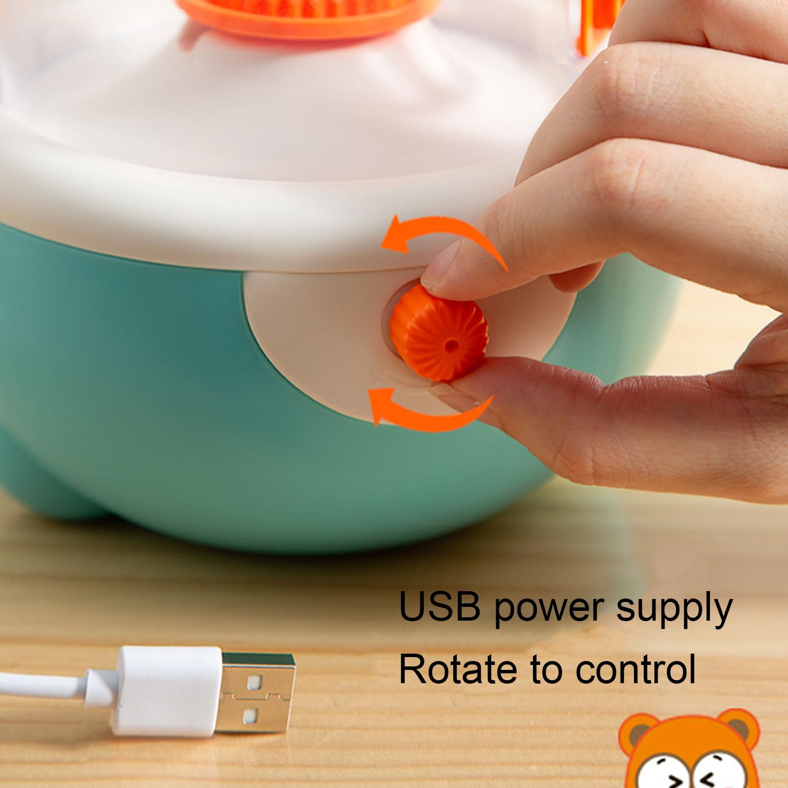 Mini-Töpferscheibe für Kinder, Elektrisch Drehbarer Drehteller, Mini-Töpferstudio, Einstellbare Geschwindigkeit, DIY-Kit, Tonmacher-Set mit Modelliermasse und Bildhauerwerkzeugen