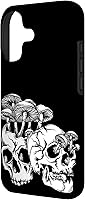Vista 2 de Skull Goth Gothic Occult Emo Satanic Mushroom Skeleton Case for iPhone 17