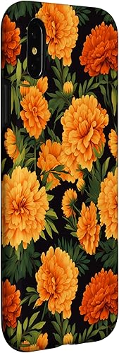 Miniatura 9 de Funda floral para iPhone 11 con diseño de flores inspiradas en caléndula