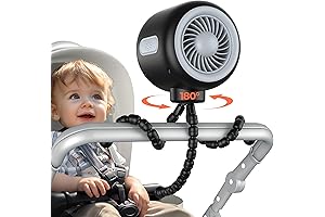 Koonie Ventilador Recargable para Cuna de 16 Pulgadas