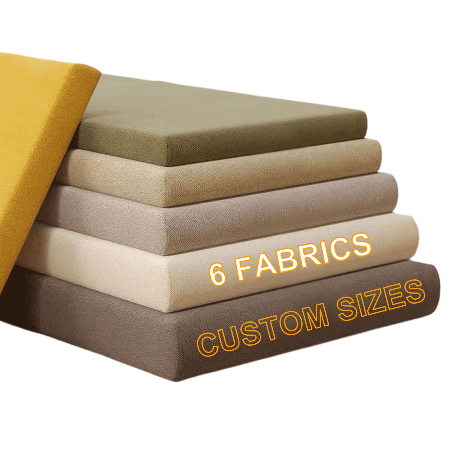 GYWZTJ Bankauflage Nach Maß - Individuelle Sitzkissen Für Gartenbank & Fensterbank