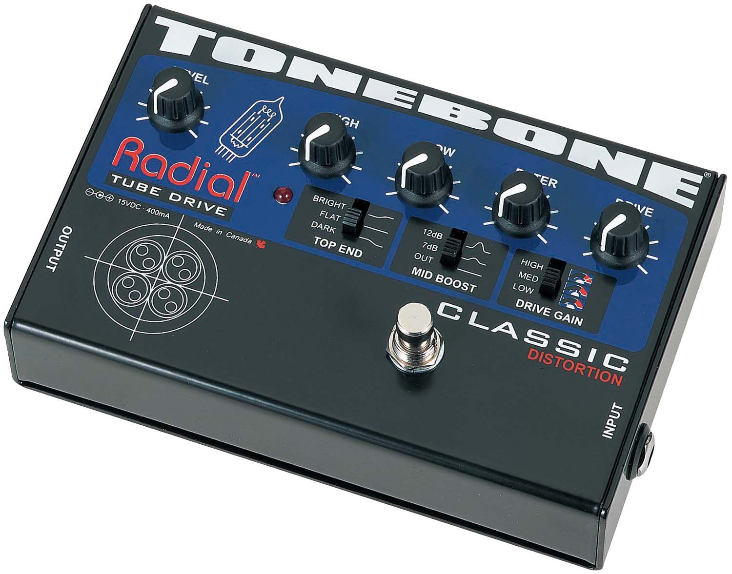 ギター RADIAL Tonebone Classic Radial Tonebone Classic Tube Distortion Pedal | Sweetwater