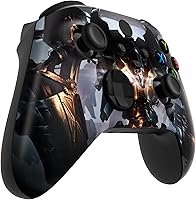 Vista 6 de eXtremeRate Carcasa de repuesto para controlador Xbox Series X y S - Da rienda suelta a tu estilo - Cubierta frontal blindada Mercenary