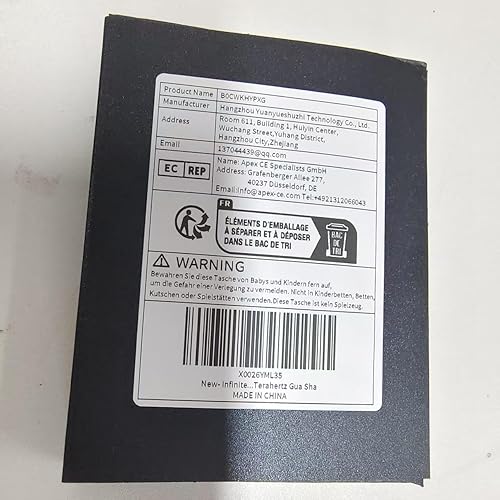 Miniatura 8 de InfiniteRelax Terahertz Gua Sha Herramientas faciales, herramienta Guasha para cara y cuerpo, herramientas de masajeador Gua Sha para reducir la