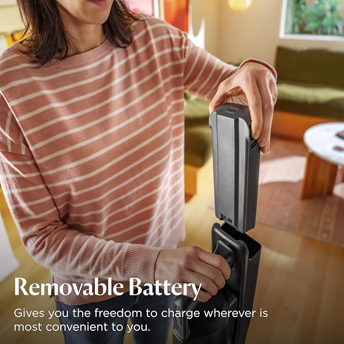 Aspiradora Inalámbrica Vertical 280W Filtro HEPA para Pelo d miniatura 9