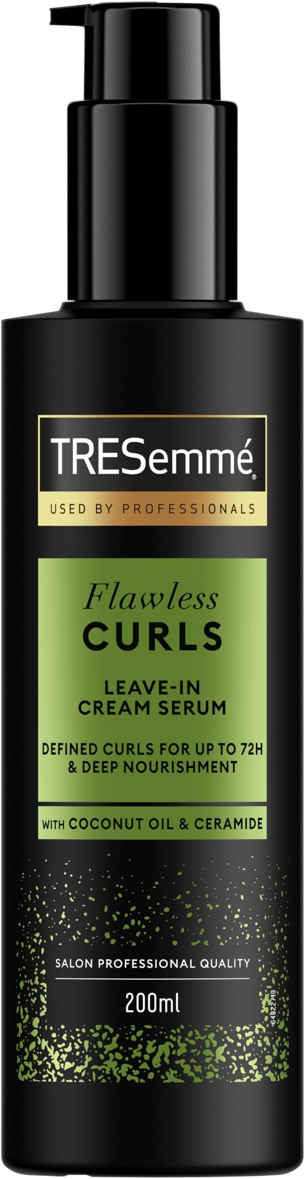 TRESemmé Flawless Curls Leave-In Cream Hair Serum hair treatment with Coconut Oil & Ceramide for deep nourishment & up to 72-hour curl definition 200 ml