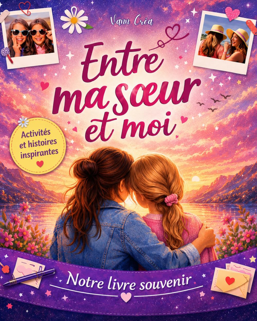 Entre Ma soeur et Moi : Des souvenirs pour la vie - Livre à partager entre sœurs , relation entre soeurs: Un livre d'activités, d'histoires et de ... sœurs- Cadeaux pour soeurs- livre pour filles