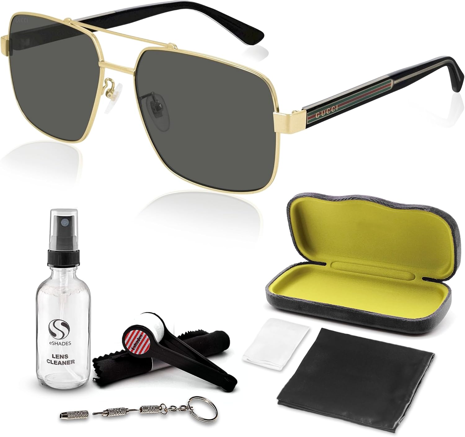 Gucci GG0529S Designer Sunglasses: Elegant Square Jamaica Ubuy