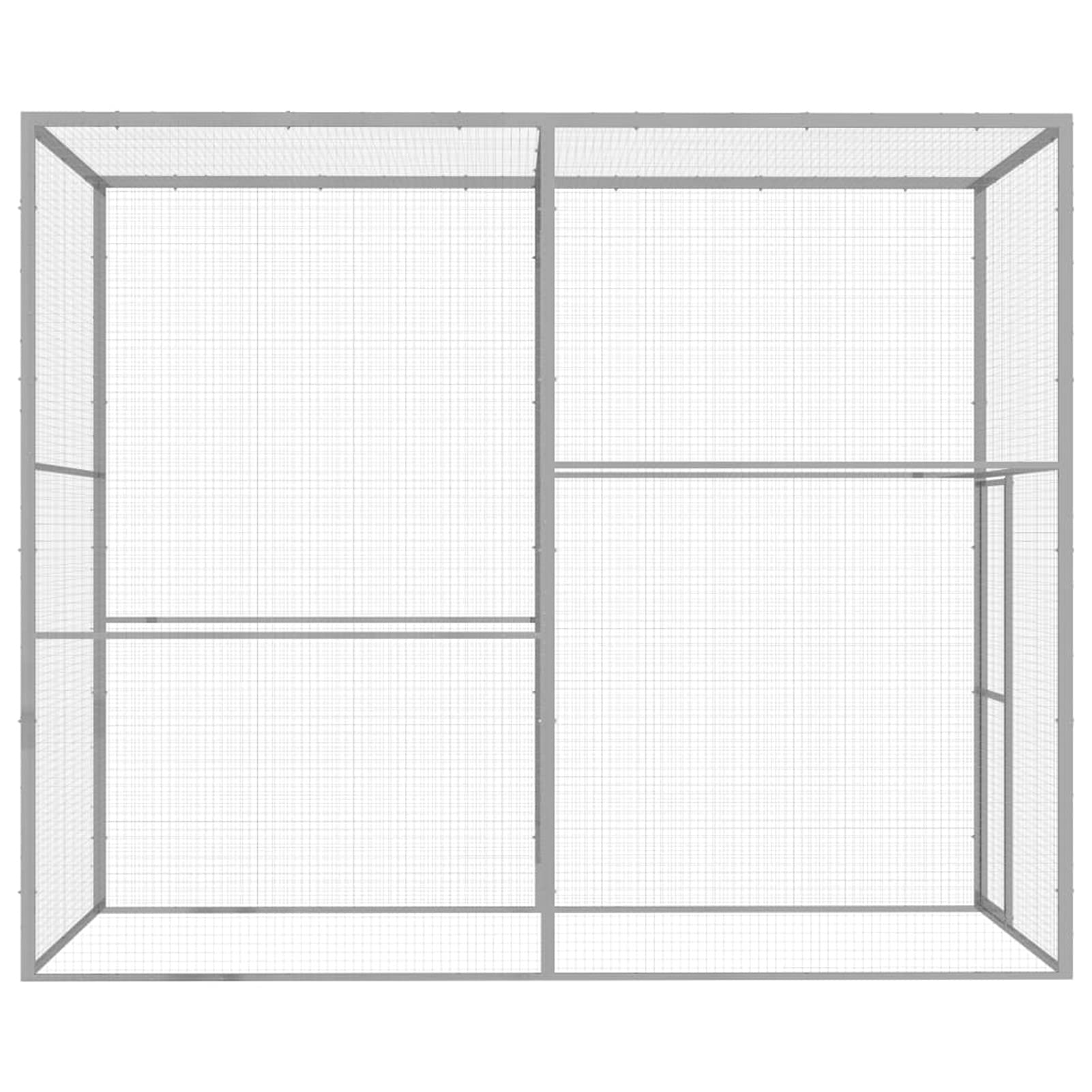 ShGaxin Gabbia per Gatti 3x1,5x2,5 m in Acciaio Zincato,Articoli per Animali,Animali Domestici - Articoli,Articoli per Animali di Piccola Taglia,Habitat/Gabbie Piccoli Animali(SPU:146360)