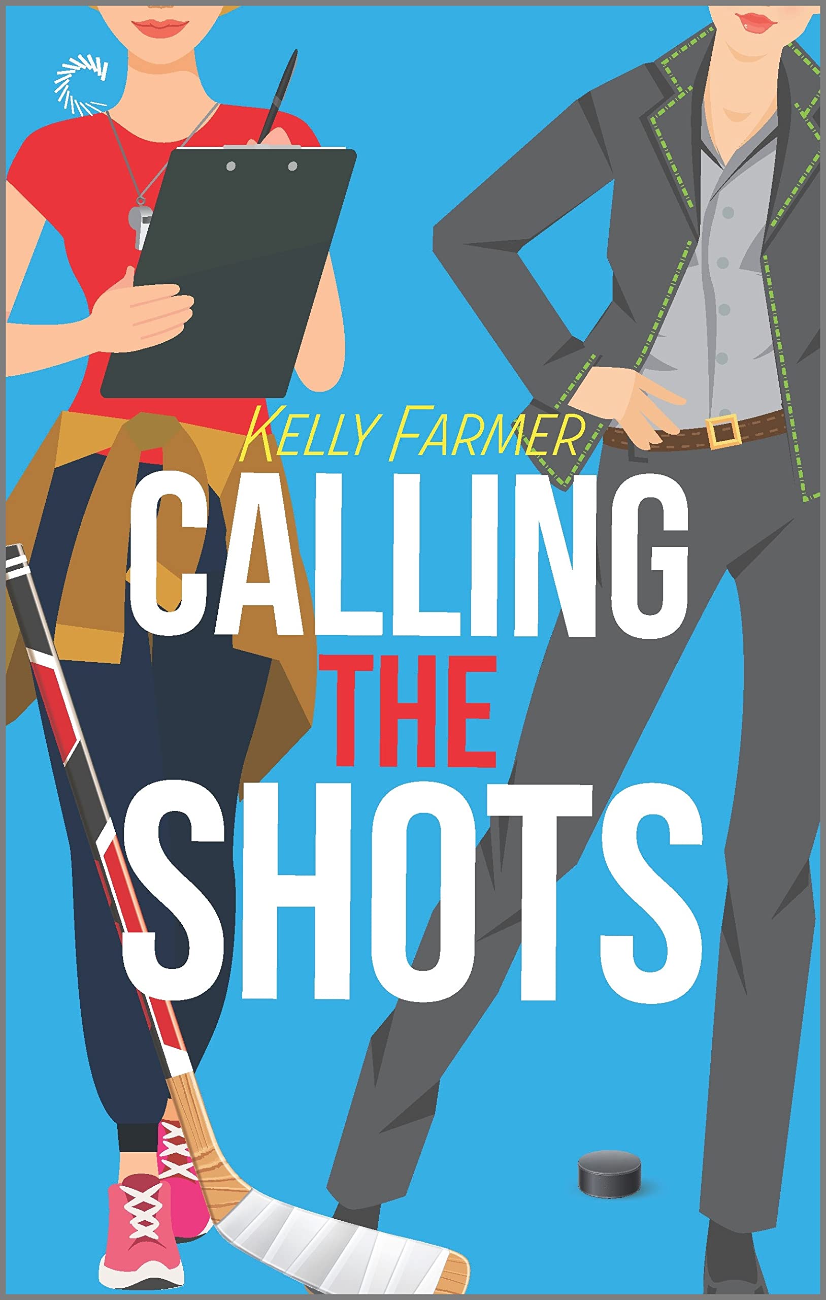 Calling the Shots: A Heartfelt Lesbian Sports Romance (Out on the Ice Book 3)