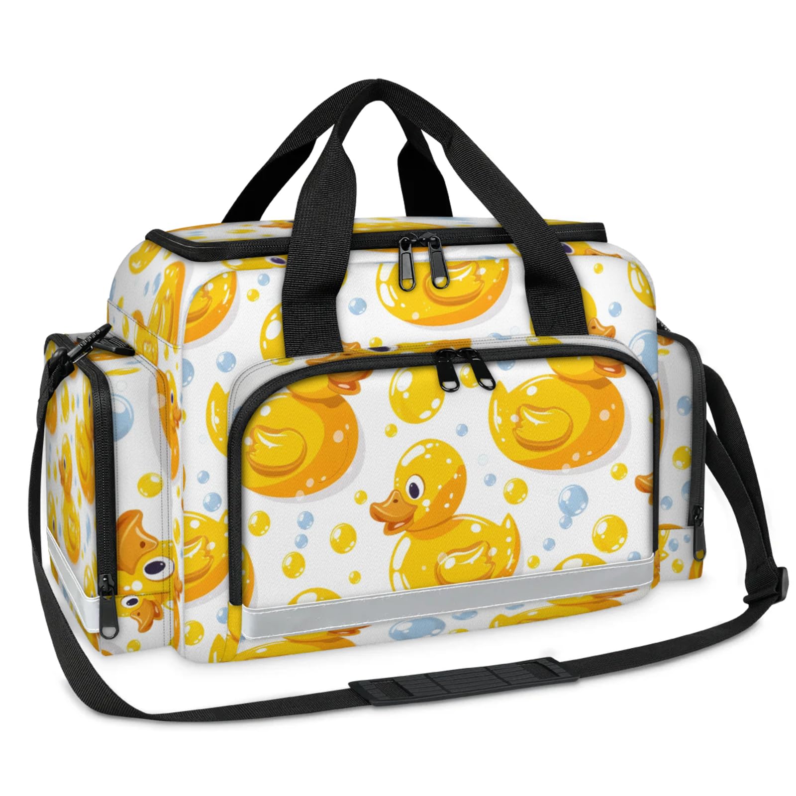 GzLeyigou First Aid Bags Empty, Diving Duck Emergency Bag First Aid Kit Multiple Compartment Kit Carrier On Call Trauma Bag For Paramedics Emergency Medical Supplies Kit