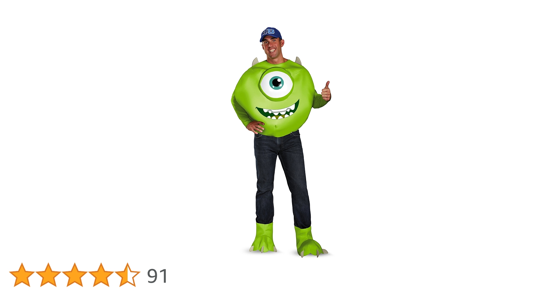 Amazon.co.jp: Monsters University Mike Deluxe Plus Costume