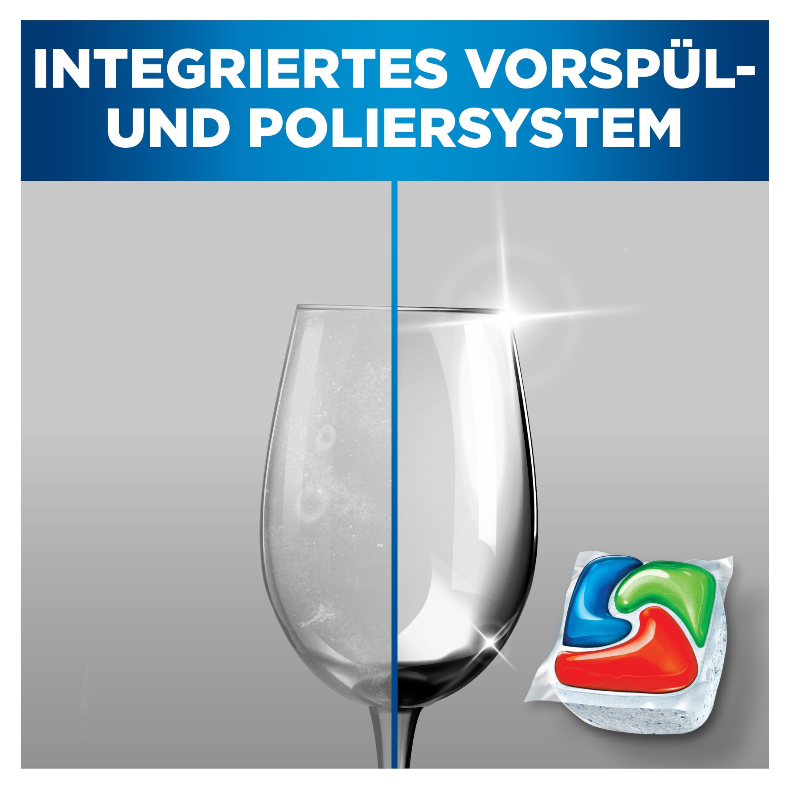 Fairy Professional Platinum Plus Spülmaschinentabs, 236 Kapseln (4 x 59), für Eingebranntes Fett und Kurzprogramme, HACCP-Konform, professionelle Formel für den Einsatz in Gewerblichen Küchen
