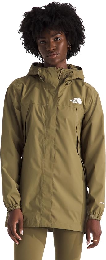 THE NORTH FACE Womens Antora Rain Parka | Breathable Waterproof Jacket, Seam Sealed, Adjustable Hood & Zip Hand Pockets