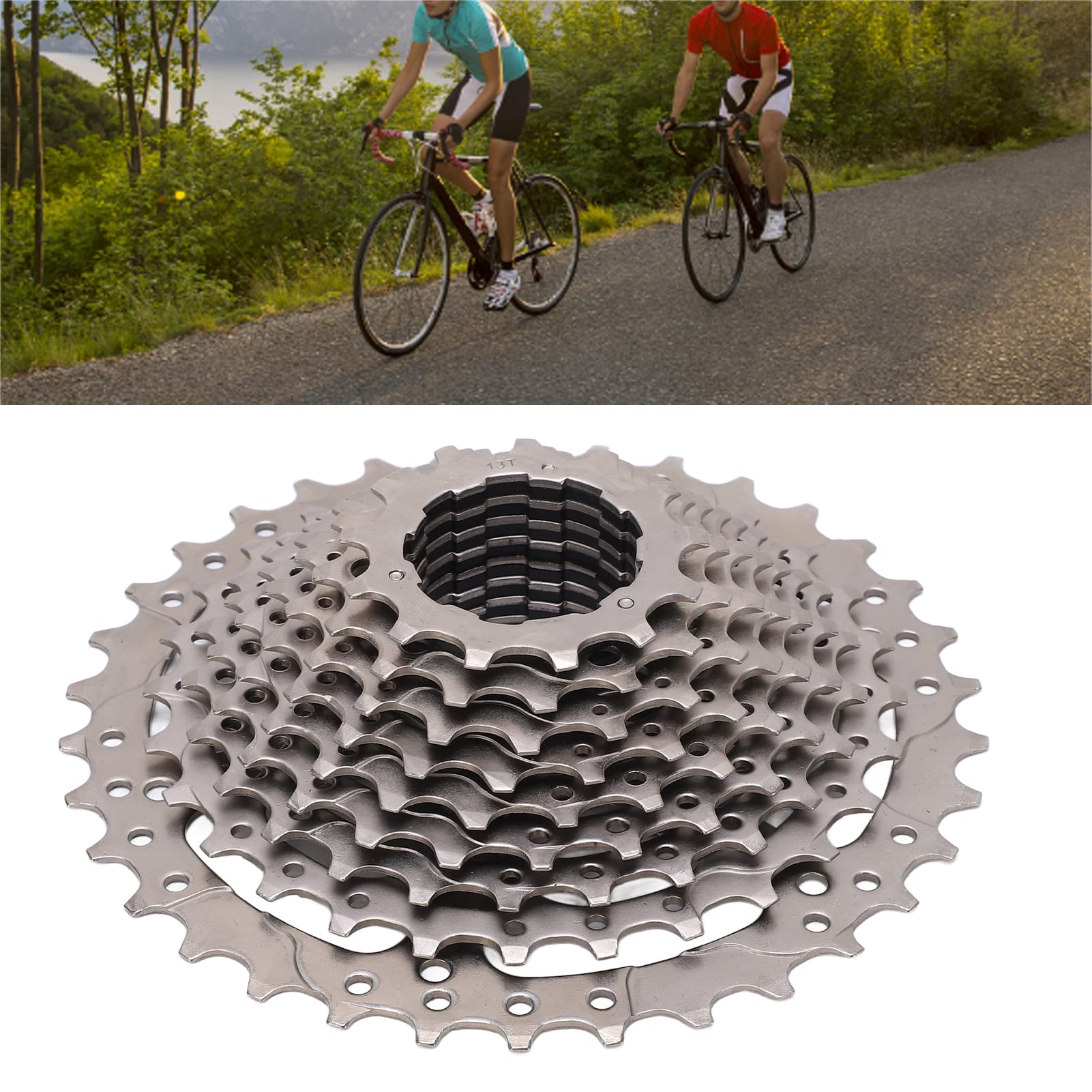 Kaseta Rowerowa 11-biegowa, Wydrążona Kaseta Rowerowa 11-biegowa Stal Niklowo-chromowa Kaseta 11-34T Akcesoria Rowerowe Do Roweru Szosowego