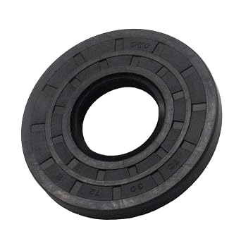 Oil Seal 30mm x 72mm x 8mm FPM/FKM, TC Double Lip w/Stainless Steel Spring & Viton Shaft Seal