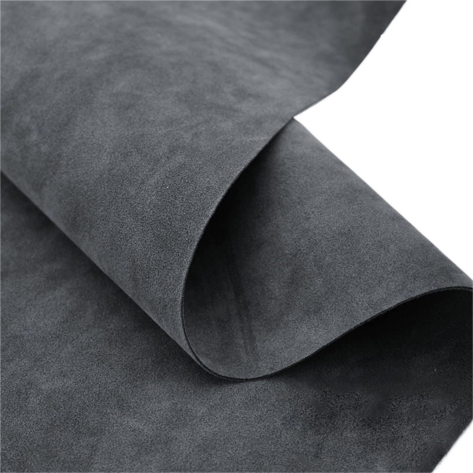Suede Fabric Tela de terciopelo gamuza doble cara, 50x137cm, 1,3mm, tela sintética elástica en 4 direcciones for techo coche, sofá, muebles, manualidades DIY(Color13)