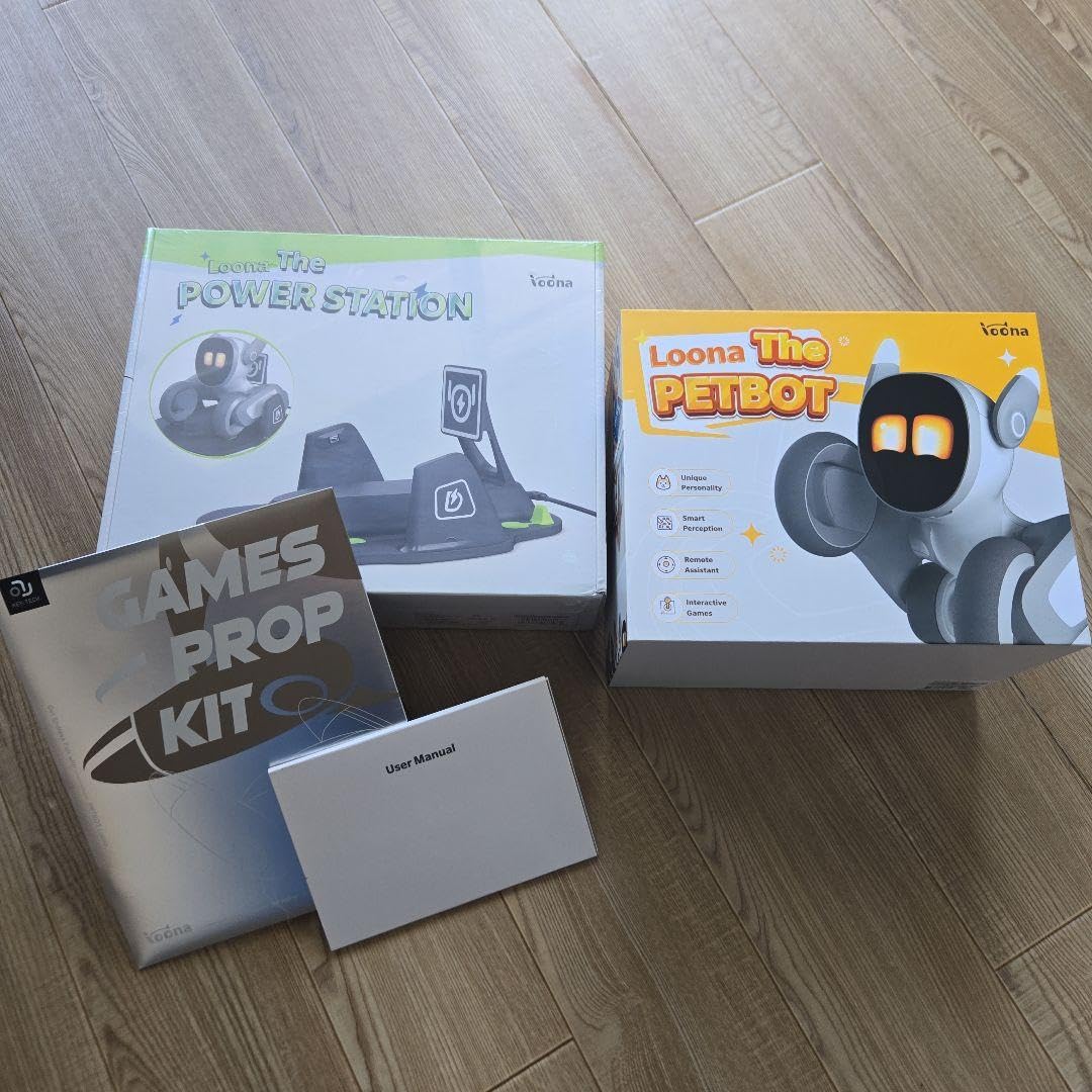 Amazon | PETBOT ルーナ ロボット ペットボット WZXHJNZQ | 電動