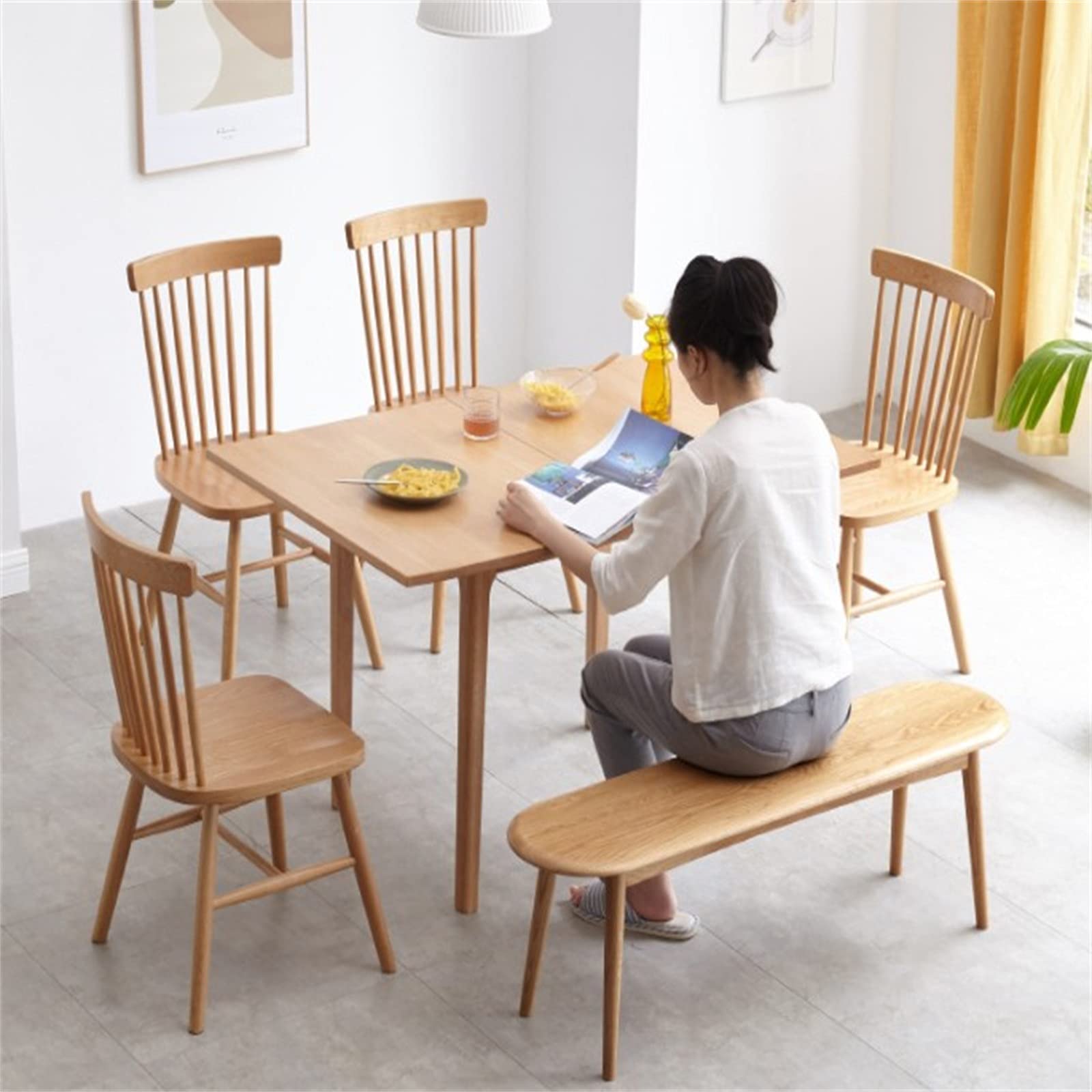 ソリッドテーブル　ダイニングテーブル Amazon.co.jp: ダイニングテーブル ソリッドウッドダイニング