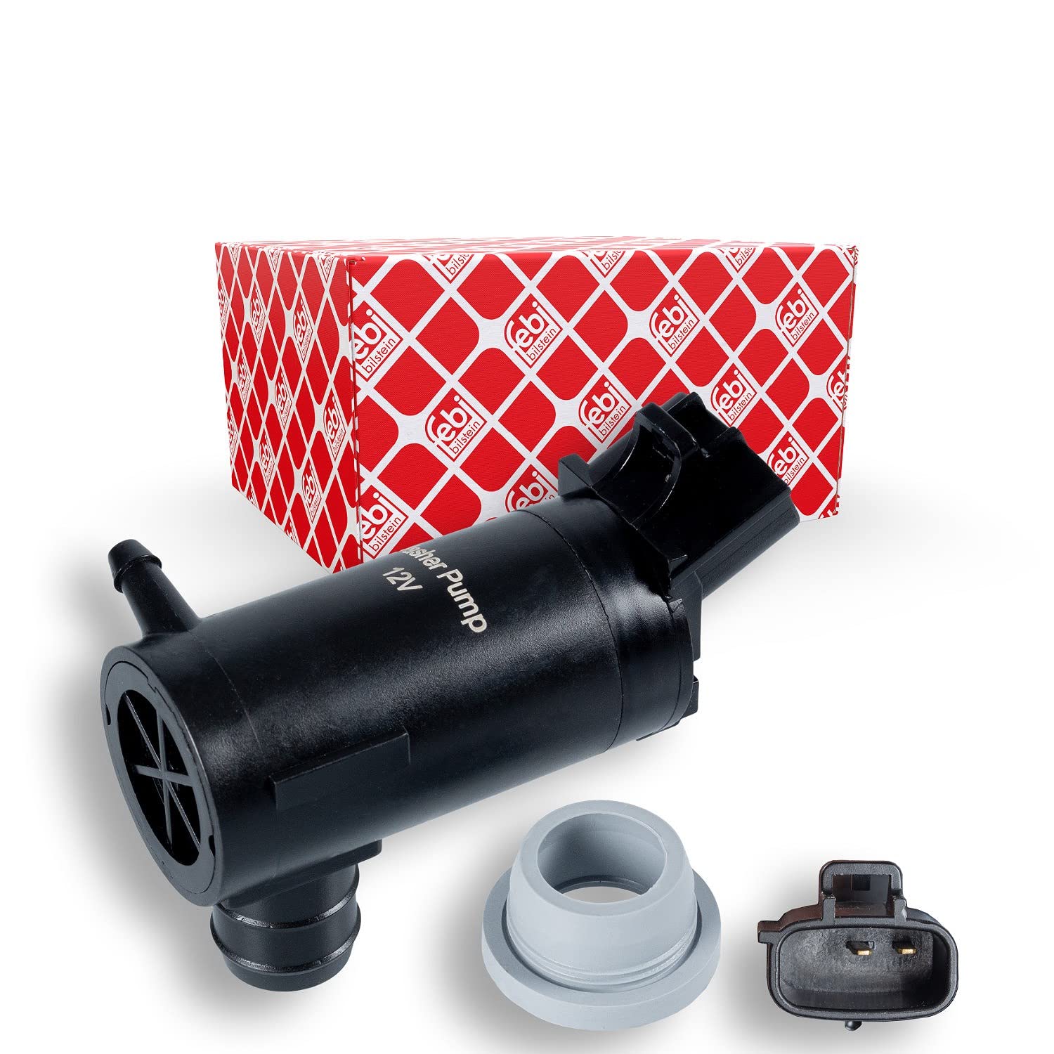 Washer Pump fits TOYOTA COROLLA E11 1.9D 00 to 02 1WZ 8533033020 8533050030 Febi