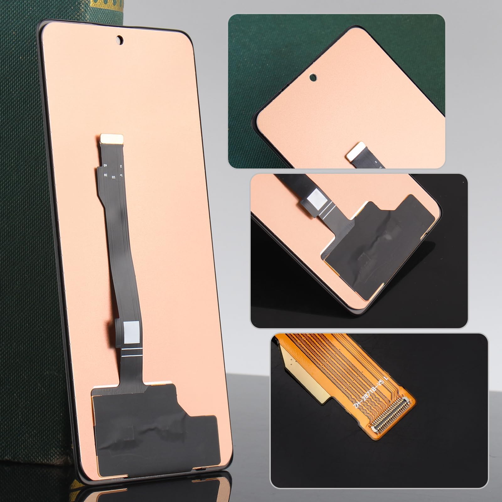 Écran LCD + Vitre Tactile Avec Châssis Pour Xiaomi Redmi Note 12 Pro+ 5G - Noir - Neuf Avec Outil