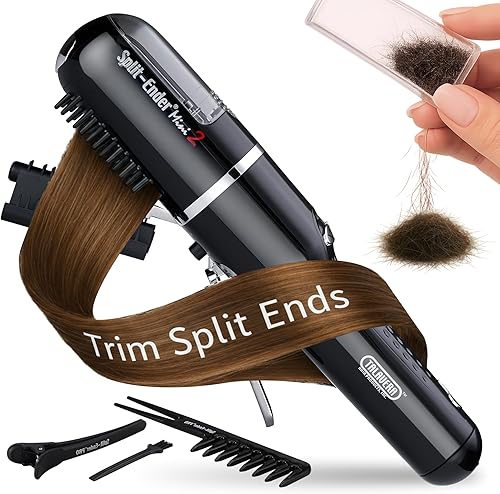 Split-Ender Mini 2 Cortadora de pelo original inalámbrica con puntas abiertas para cabello seco, dañado, quebradizo, rizado, encrespado o lacio