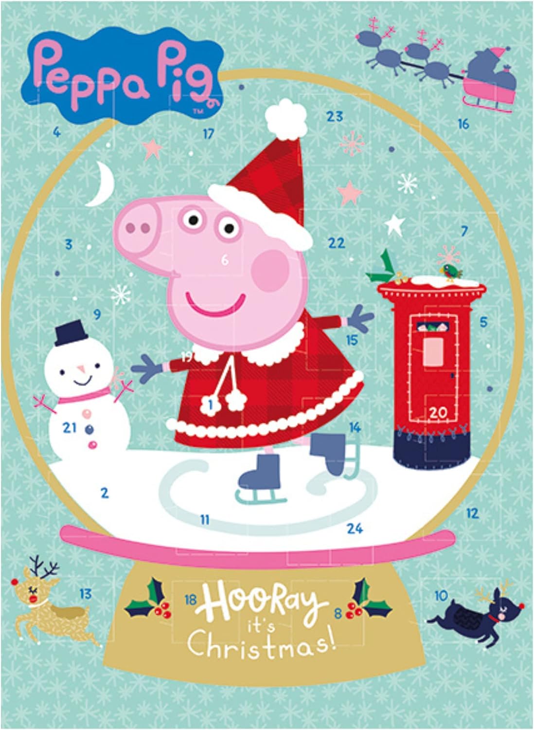 Peppa Pig Advent Calendar Filled with Chocolate 75 g Amazon.co.uk