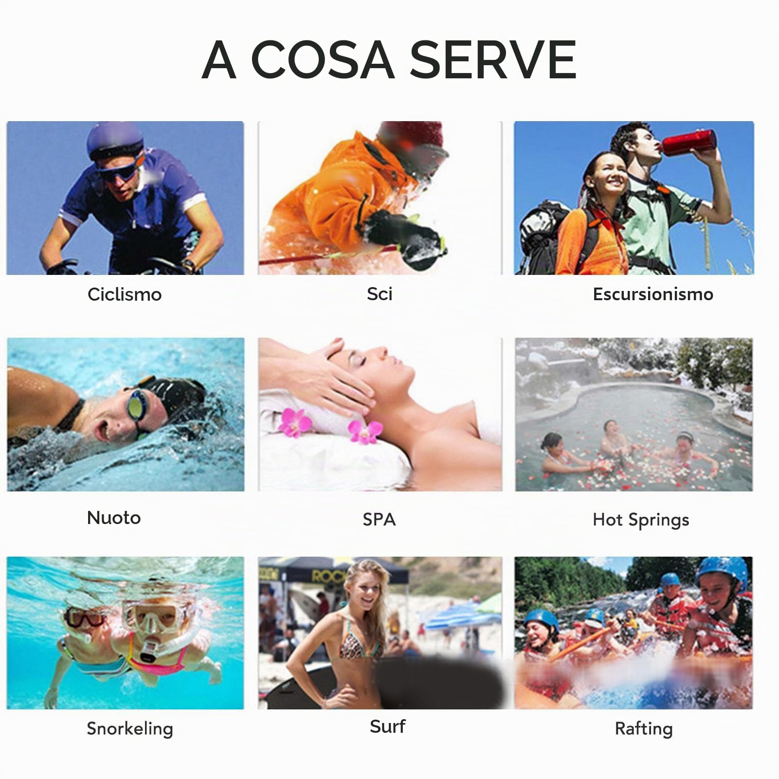 Zunate Auricolari Lettore MP3 Subacqueo, Lettore Musicale in Streaming Impermeabile con Cuffie per Nuoto, Immersioni, Corsa, Tempo di Riproduzione 8 Ore, Suono Superiore (PIN)