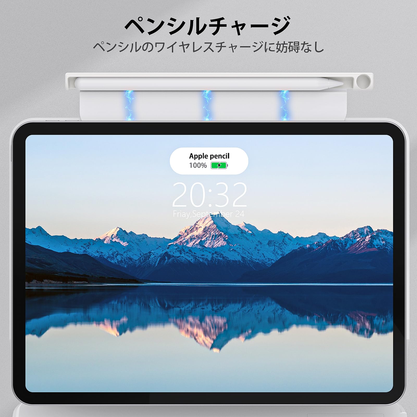 Amazon.co.jp: GOOJODOQ アップルペンシル適用iPad ペンホルダー 