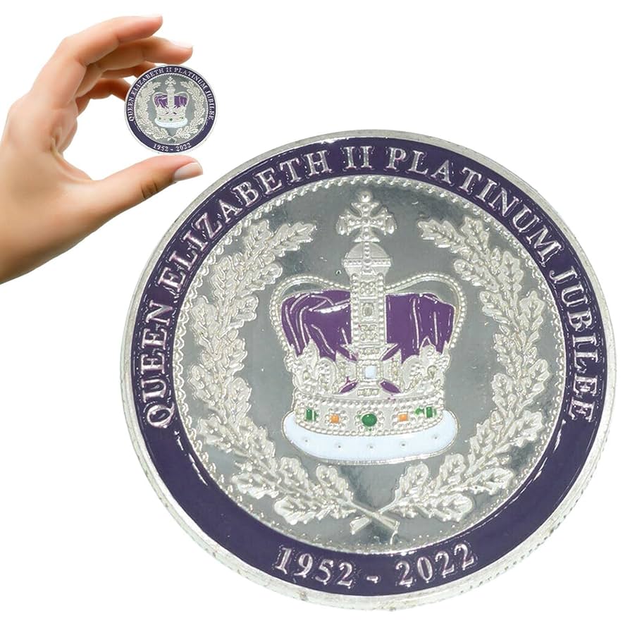 2022年エリザベス女王プラチナムジュビリー　50ペンス金貨 2コインセット 2022年エリザベス女王プラチナムジュビリー 50ペンス金貨 2