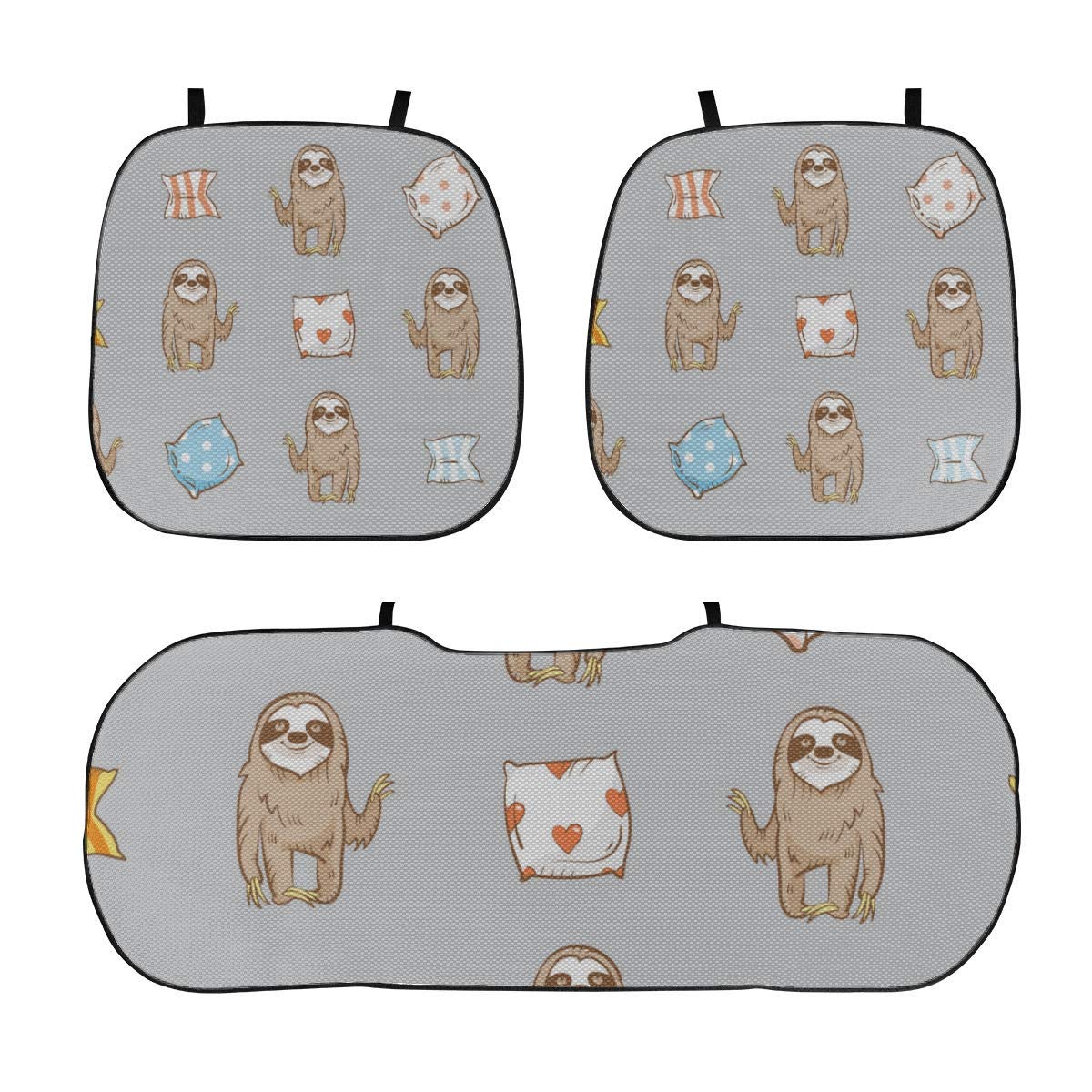 Travel Car Seat Cover Lovely Cartoon Sloth Car Seat Cover