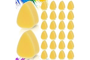 Yinkin 24 Packs Face Paint Sponges for Kids and Adults