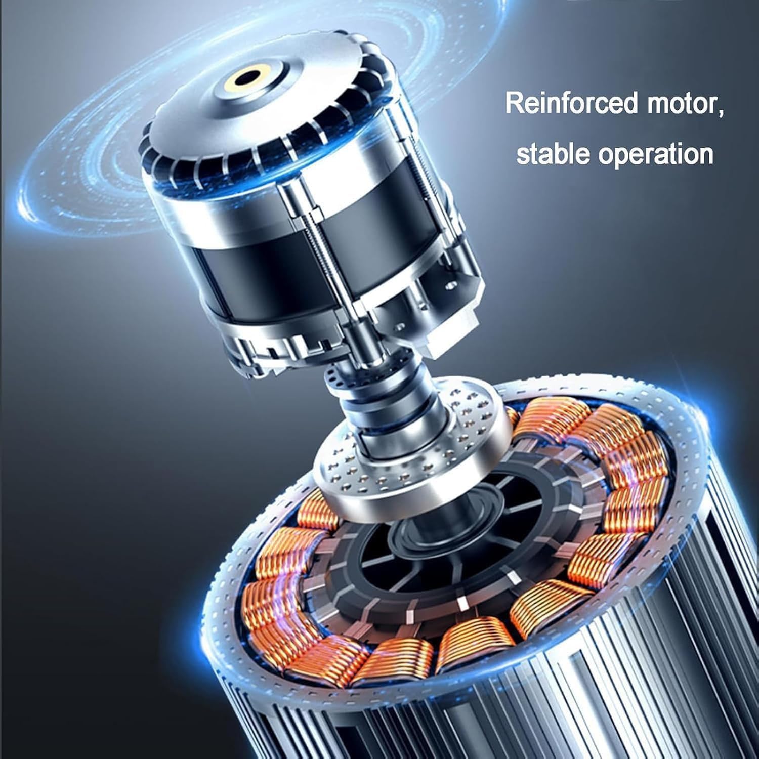 Polisseuse électrique avec minuterie et capacité de 2 kg, double essieu pour polissage professionnel de la pierre et du cristal