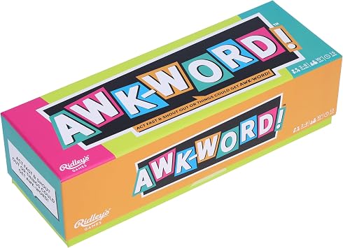Ridley's Awk-Word Game: Act Fast & Shout Out or Things Could get AWK-Word!